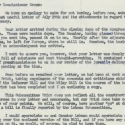 Letter: 1955 August 29