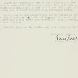 Letter: 1957 January 19