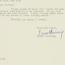Letter: 1958 September 11