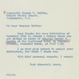 Letter: 1942 November 23