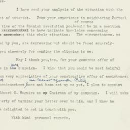 Letter: 1950 September 13