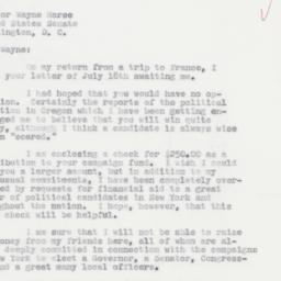 Letter: 1962 July 27