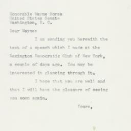 Letter: 1957 January 21