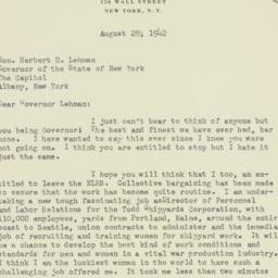 Letter: 1942 August 28