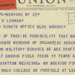 Memorandum: 1950 July 26