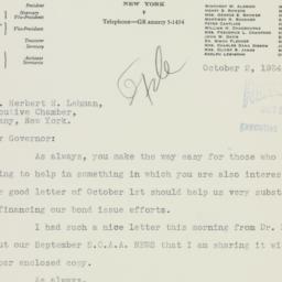 Letter: 1934 October 2