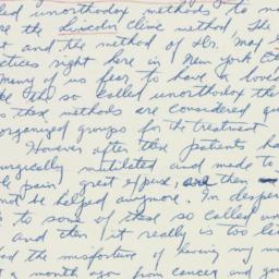 Letter: 1956 May 17