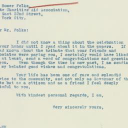 Letter: 1933 February 4