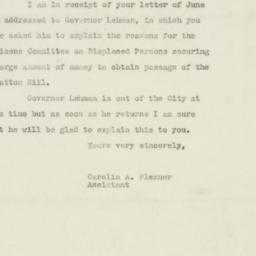 Letter: 1947 June 11