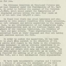 Letter: 1947 June 16