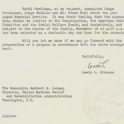 Letter: 1945 October 23
