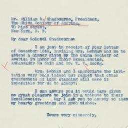 Letter: 1940 December 23