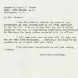 Letter: 1951 January 9