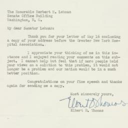 Letter: 1950 May 18