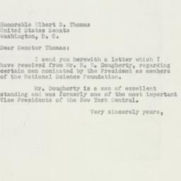 Letter: 1950 December 5