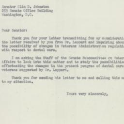 Letter: 1956 July 16