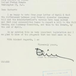 Letter: 1956 April 11