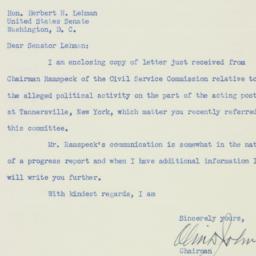Letter: 1951 December 26