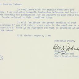 Letter: 1950 January 24