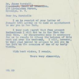 Letter: 1941 January 22