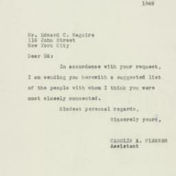Ephemera: 1949 December 15