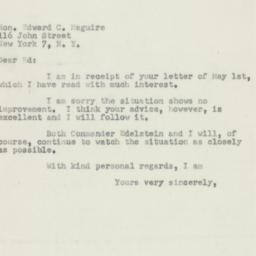 Letter: 1950 May 5
