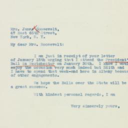 Letter: 1937 January 18