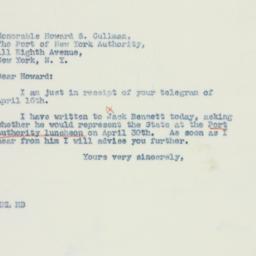 Letter: 1941 April 16