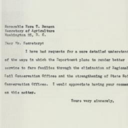 Letter: 1953 October 22