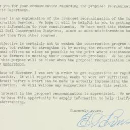 Letter: 1953 October 31