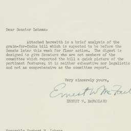 Letter: 1951 April 25