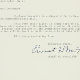 Letter: 1952 March 5