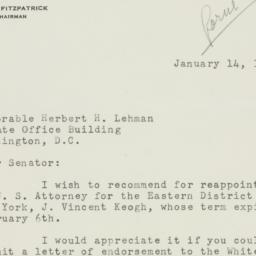 Letter: 1950 January 14