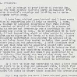 Letter: 1963 October 6