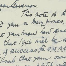 Letter: 1945 December 24