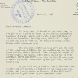 Letter: 1941 March 20