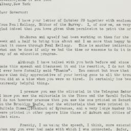 Letter: 1937 November 3