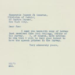 Letter: 1937 October 29