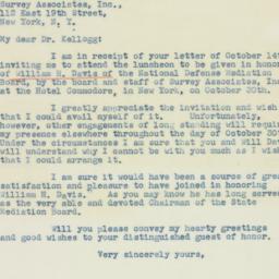 Letter: 1941 October 16