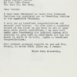 Letter: 1957 October 3