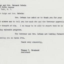 Letter: 1963 February 27