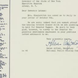 Letter: 1937 October 14