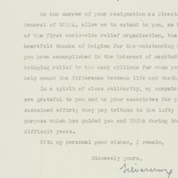 Letter: 1946 March 19