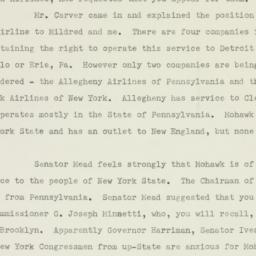Memorandum: 1956 July 19