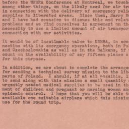 Letter: 1944 November 9