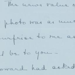 Letter: 1935 October 18
