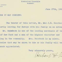 Letter: 1936 June 27