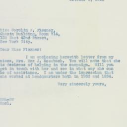Letter: 1936 October 3