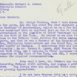 Letter: 1933 August 21