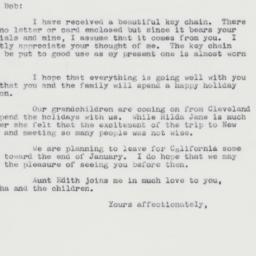Letter: 1962 December 15